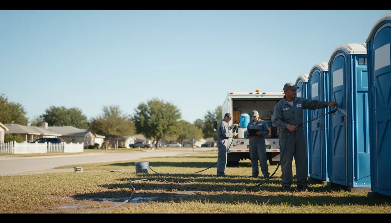 Long-Term Portable Toilet Rental in Hensel, ND near me